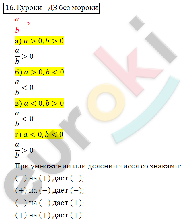 Алгебра 8 класс. ФГОС Макарычев, Миндюк, Нешков Задание 16