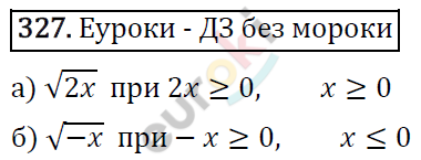 Алгебра 8 класс. ФГОС Макарычев, Миндюк, Нешков Задание 327