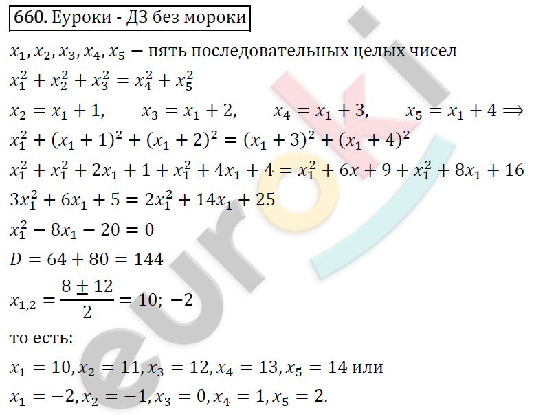 Алгебра 8 класс. ФГОС Макарычев, Миндюк, Нешков Задание 660