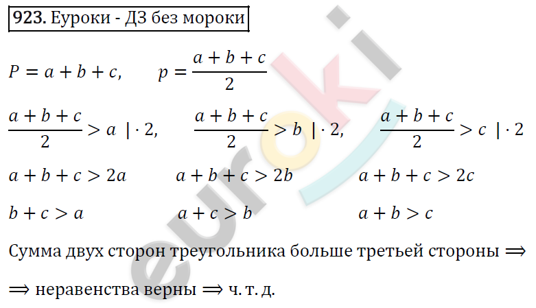 Алгебра 8 класс. ФГОС Макарычев, Миндюк, Нешков Задание 923