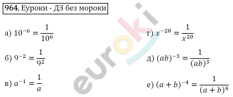 Алгебра 8 класс. ФГОС Макарычев, Миндюк, Нешков Задание 964