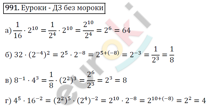 Алгебра 8 класс. ФГОС Макарычев, Миндюк, Нешков Задание 991