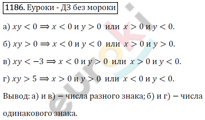 Математика 6 класс. ФГОС Виленкин, Жохов, Чесноков, Шварцбурд Задание 1186