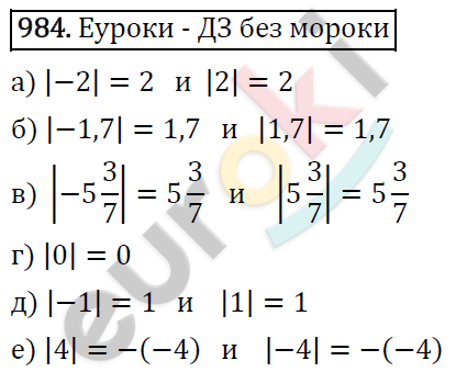 Математика 6 класс. ФГОС Виленкин, Жохов, Чесноков, Шварцбурд Задание 984