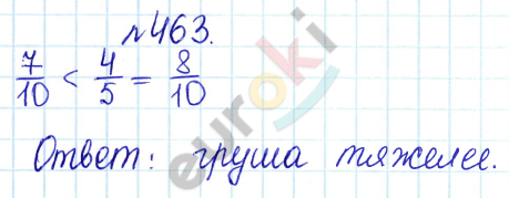 Сборник задач и упражнений по математике 5 класс Гамбарин, Зубарева Задание 463