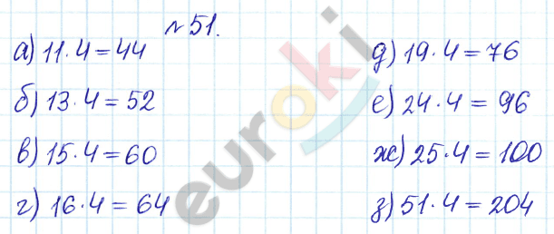 Сборник задач и упражнений по математике 5 класс Гамбарин, Зубарева Задание 51