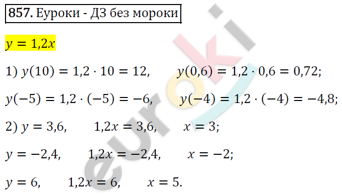 Алгебра 7 класс. ФГОС Мерзляк, Полонский, Якир Задание 857