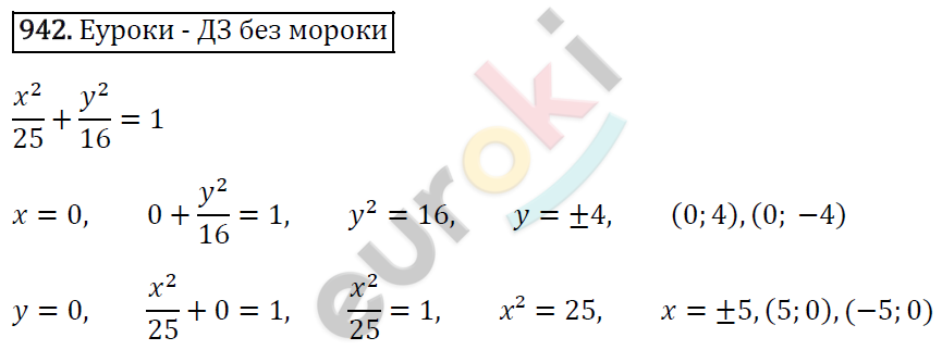 Алгебра 7 класс. ФГОС Мерзляк, Полонский, Якир Задание 942