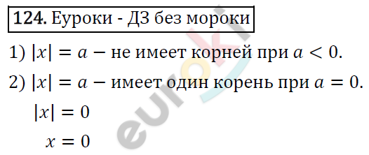 Алгебра 7 класс. ФГОС Колягин, Ткачева, Фёдорова Задание 124