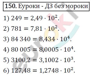 Алгебра 7 класс. ФГОС Колягин, Ткачева, Фёдорова Задание 150