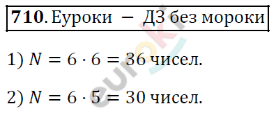 Алгебра 7 класс. ФГОС Колягин, Ткачева, Фёдорова Задание 710