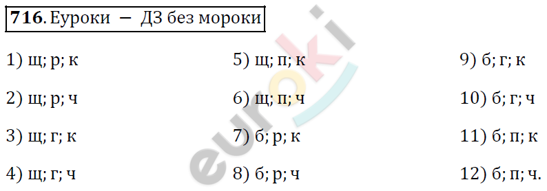 Алгебра 7 класс. ФГОС Колягин, Ткачева, Фёдорова Задание 716