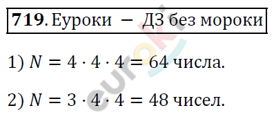 Алгебра 7 класс. ФГОС Колягин, Ткачева, Фёдорова Задание 719