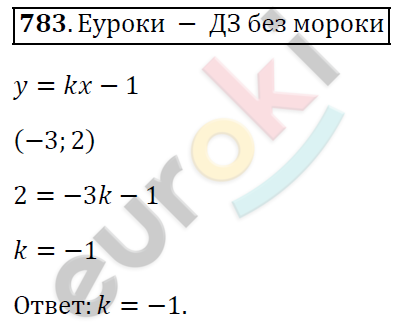 Алгебра 7 класс. ФГОС Колягин, Ткачева, Фёдорова Задание 783