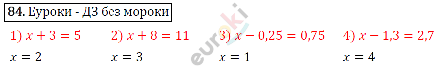 Алгебра 7 класс. ФГОС Колягин, Ткачева, Фёдорова Задание 84