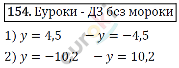 Дидактические материалы по математике 6 класс Мерзляк, Полонский, Рабинович Вариант 154
