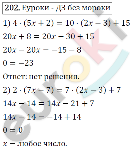 Дидактические материалы по математике 6 класс Мерзляк, Полонский, Рабинович Вариант 202