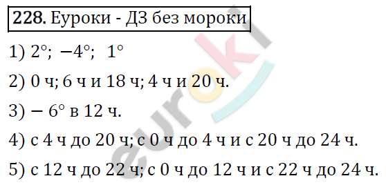 Дидактические материалы по математике 6 класс Мерзляк, Полонский, Рабинович Вариант 228