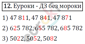 Дидактические материалы по математике 6 класс Мерзляк, Полонский, Рабинович Вариант 12