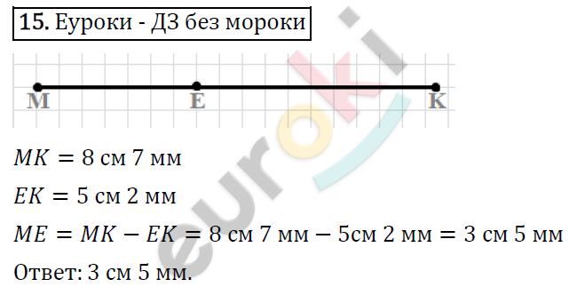 Дидактические материалы по математике 5 класс Мерзляк, Рабинович, Полонский Вариант 15