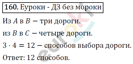 Дидактические материалы по математике 5 класс Мерзляк, Рабинович, Полонский Вариант 160