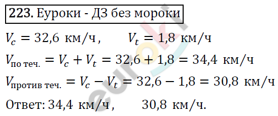 Дидактические материалы по математике 5 класс Мерзляк, Рабинович, Полонский Вариант 223