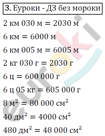 Математика 4 класс. Часть 1, 2. ФГОС Моро Страница 3