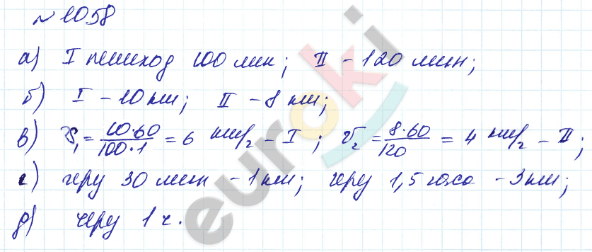 Алгебра 7 класс. Углубленный уровень Макарычев, Миндюк Задание 1058