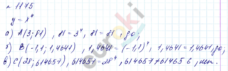 Алгебра 7 класс. Углубленный уровень Макарычев, Миндюк Задание 1175
