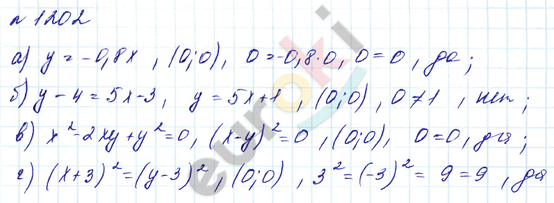 Алгебра 7 класс. Углубленный уровень Макарычев, Миндюк Задание 1202