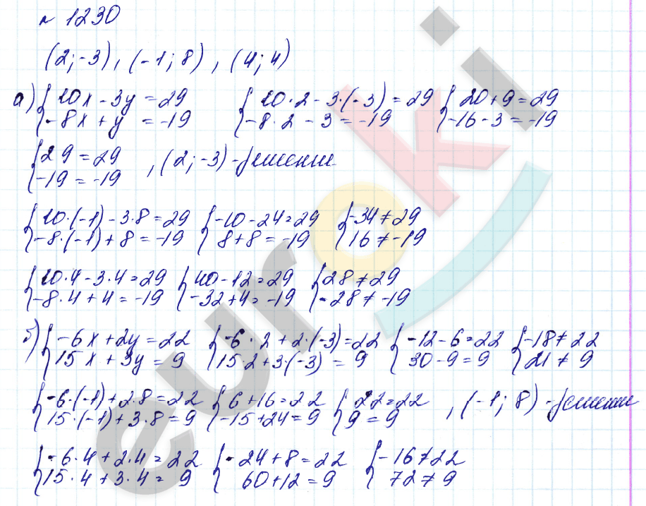 Алгебра 7 класс. Углубленный уровень Макарычев, Миндюк Задание 1230