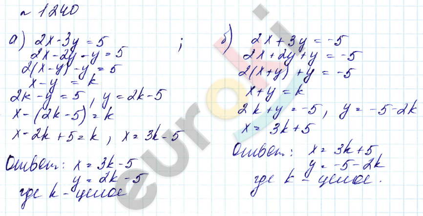 Алгебра 7 класс. Углубленный уровень Макарычев, Миндюк Задание 1240