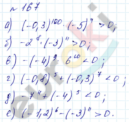 Алгебра 7 класс. Углубленный уровень Макарычев, Миндюк Задание 167