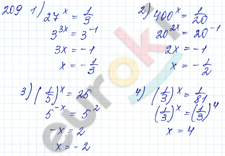 Алгебра 10 класс. ФГОС Алимов Задание 209