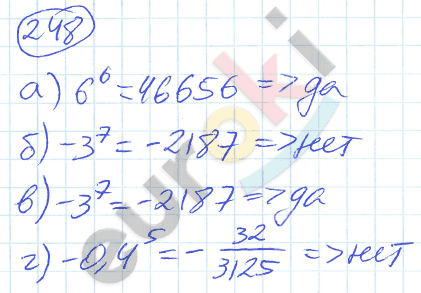 Алгебра 9 класс. ФГОС Никольский, Потапов Задание 248