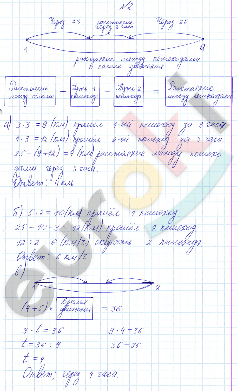 Математика 4 класс. Часть 1, 2. ФГОС Башмаков, Нефедова Задание 2