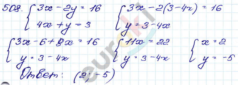Алгебра 9 класс. Сборник заданий Кузнецова, Бунимович Задание 508