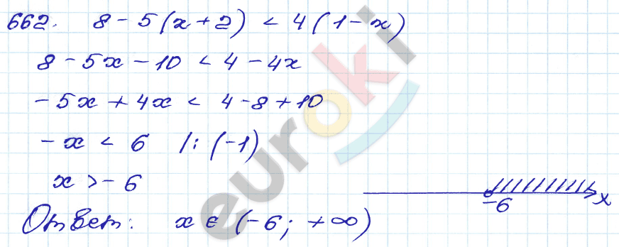 Алгебра 9 класс. Сборник заданий Кузнецова, Бунимович Задание 662