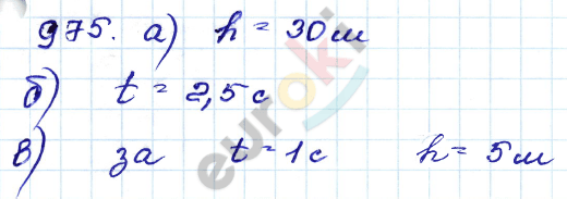 Алгебра 9 класс. Сборник заданий Кузнецова, Бунимович Задание 975