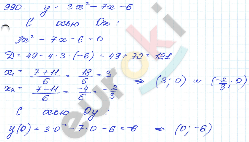 Алгебра 9 класс. Сборник заданий Кузнецова, Бунимович Задание 990