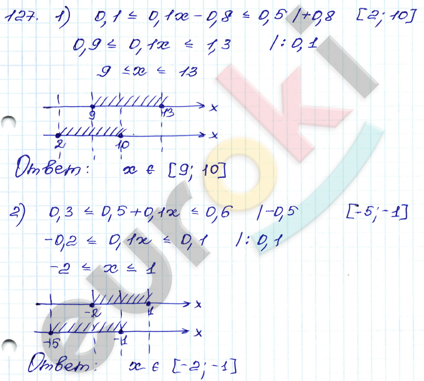 Алгебра 9 класс. Сборник заданий Кузнецова, Бунимович Задание 127