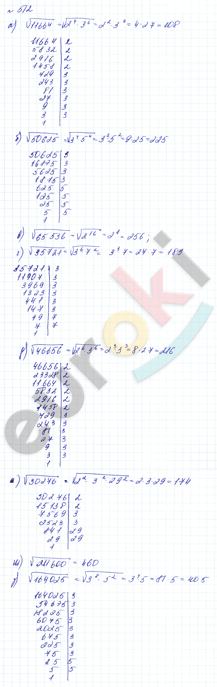 Алгебра 8 класс. Углубленный уровень Макарычев, Миндюк Задание 512