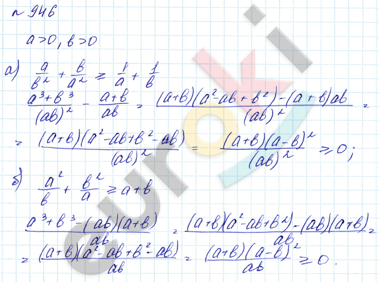Алгебра 8 класс. Углубленный уровень Макарычев, Миндюк Задание 946