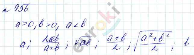 Алгебра 8 класс. Углубленный уровень Макарычев, Миндюк Задание 956