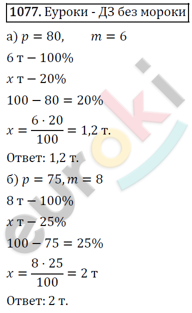 Алгебра 7 класс. ФГОС Никольский, Потапов, Решетников Задание 1077