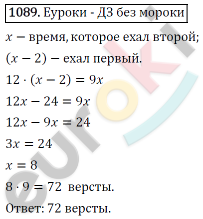 Алгебра 7 класс. ФГОС Никольский, Потапов, Решетников Задание 1089