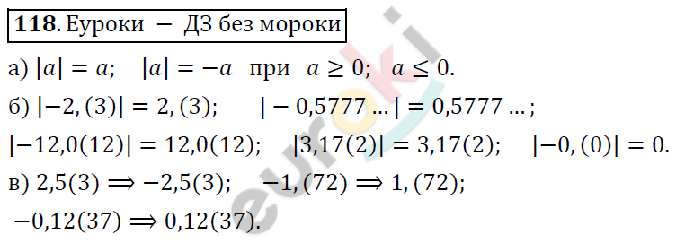 Алгебра 7 класс. ФГОС Никольский, Потапов, Решетников Задание 118