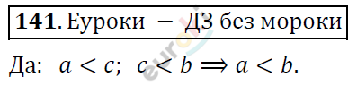 Алгебра 7 класс. ФГОС Никольский, Потапов, Решетников Задание 141