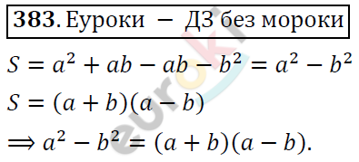 Алгебра 7 класс. ФГОС Никольский, Потапов, Решетников Задание 383