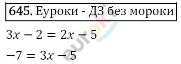 Алгебра 7 класс. ФГОС Никольский, Потапов, Решетников Задание 645